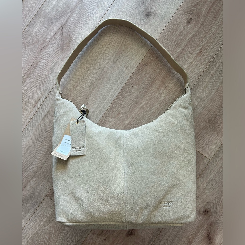 Margot Suede Shoulder Bag